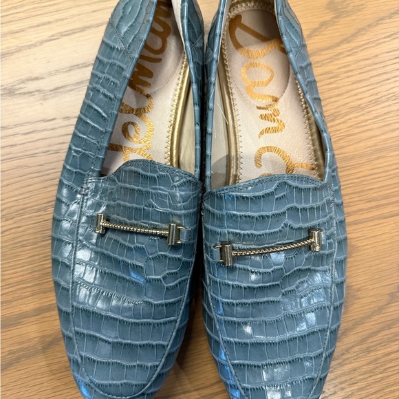 Sam Edelman Lior Loafer- Grey Iris Leathsr size 10.5 - Picture 3 of 4